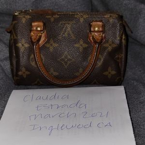 louis Vuitton speedy mini HL